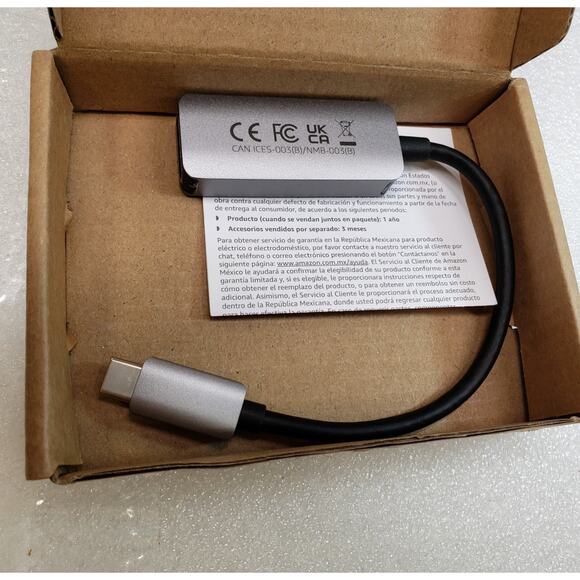 Amazon Basics USB-C to HDMI Adapter, 4K@60Hz - Picture 2 of 6